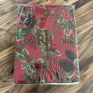 Ralph Lauren Birchmont Red Tablecloth 60x104 NEW